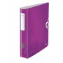 Leitz Active PP WOW -vipukansio A4/65 mm, A4, polyfoam, violetti, 350 arkkia, 80 g/m², 6,5 cm