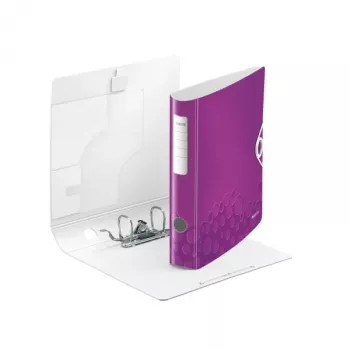 Leitz Active PP WOW -vipukansio A4/65 mm, A4, polyfoam, violetti, 350 arkkia, 80 g/m², 6,5 cm