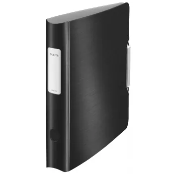 Leitz 180° Active -vipukansio PP A4/60 mm, A4, polyfoam, musta, 350 arkkia, 80 g/m², 6,5 cm