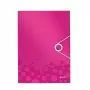 Leitz WOW 3-läppäkansio PP A4, A4, polypropeeni (PP), pinkki, pysty, 150 arkkia, 235 mm