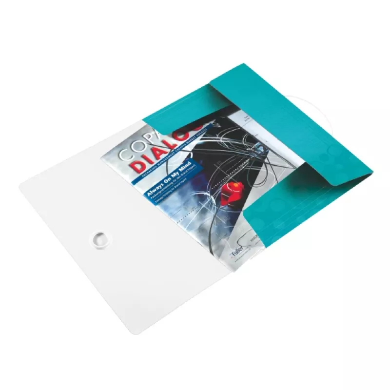 Leitz WOW 3-läppäkansio PP A4, A4, polypropeeni (PP), sininen, metalli, pysty, 150 arkkia, 235 mm