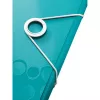 Leitz WOW -projektikansio PP, tavallinen kansio, A4, polypropeeni (PP), turkoosi, 200 arkkia, 254 mm