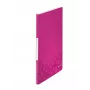 Leitz WOW -näyttökirja PP 20 taskua, metalli, pinkki, polyvinyylikloridi (PVC), 20 taskua, A4, 231 mm, 13 mm