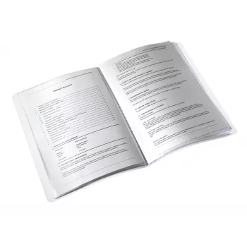 Leitz WOW -näyttökirja PP 20 taskua, metalli, pinkki, polyvinyylikloridi (PVC), 20 taskua, A4, 231 mm, 13 mm