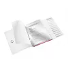Leitz WOW PP -välilehtikirja, 12 välilehteä, A4, polypropeeni (PP), metalli, pinkki, 200 arkkia, 265 mm, 17 mm