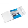 Leitz Registerbuch WOW PP 12 välilehteä, A4, polypropeeni (PP), sininen, metalli, 200 arkkia, 265 mm, 17 mm