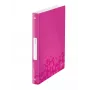 Leitz WOW rengaskansio, A4, polypropeeni (PP), metalli, pinkki, 200 arkkia, 2,5 cm, 257 mm