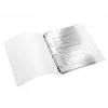 Leitz WOW rengaskansio, A4, polypropeeni (PP), metalli, pinkki, 200 arkkia, 2,5 cm, 257 mm