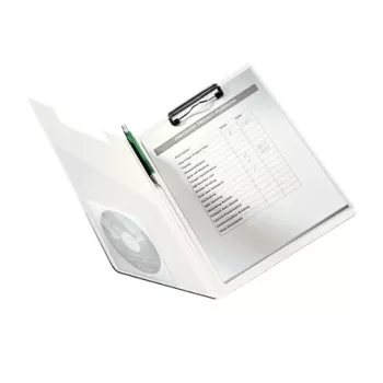 Leitz WOW kirjoitusalusta kannella, A4, polyfoam, sininen, 75 arkkia, 1 tasku, 230 mm