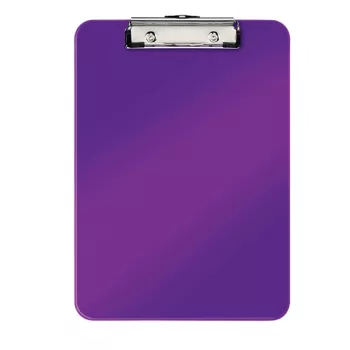 Leitz WOW kirjoitusalusta ilman etukantta, A4, muovi, violetti, 80 arkkia, 228 mm, 320 mm