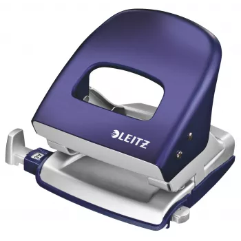 Leitz rei'itin Style NeXXt, 2-reikäinen 30 arkkia metalli, 30 arkkia, sininen, 8 cm, A6, 380 g, 107 x 100 x 137 mm