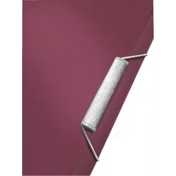 Leitz 3-läppäinen kansio Style PP A4, A4, polypropeeni (PP), punainen, 150 arkkia, 80 g/m², kuminauha