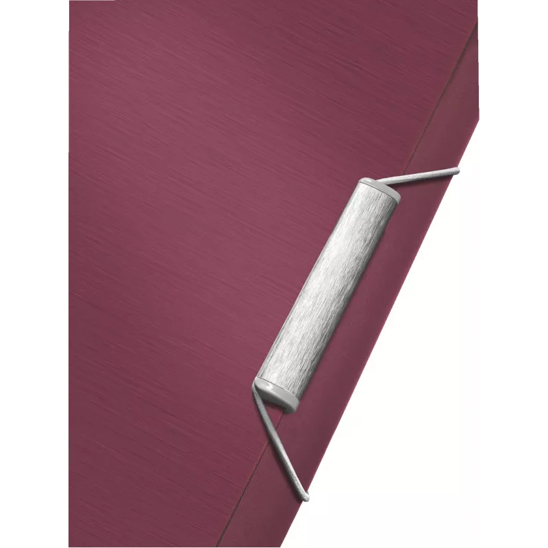 Leitz 3-läppäinen kansio Style PP A4, A4, polypropeeni (PP), punainen, 150 arkkia, 80 g/m², kuminauha