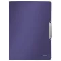 Leitz 3-läppäinen kansio Style PP A4, A4, polypropeeni (PP), sininen, 150 arkkia, 80 g/m², kuminauha