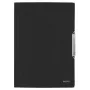 Leitz 3-läppäinen kansio Style PP A4, A4, polypropeeni, musta, 150 arkkia, 80 g/m², kuminauha