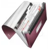 Leitz laajennettava haitarikansio PP, A4, polypropeeni (PP), punainen, 250 arkkia, 80 g/m², 6 lokeroa
