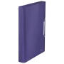 Leitz laajennettava haitarikansio PP, A4, polypropeeni (PP), sininen, 250 arkkia, 80 g/m², 6 lokeroa