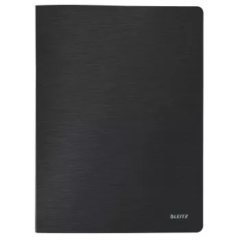Leitz Style näyttökansio PP 20 sivua, musta, polyvinyylikloridi (PVC), 20 lokeroa, A4, 231 mm, 13 mm