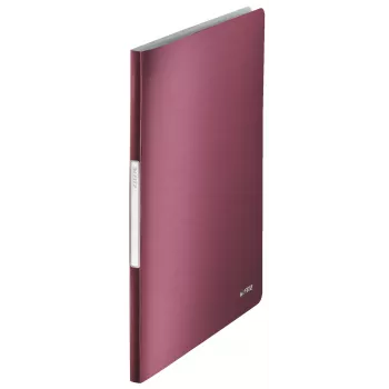 Leitz Style näyttökansio PP 40 taskua, punainen, polyvinyylikloridi (PVC), 40 taskua, A4, 233 mm, 16 mm