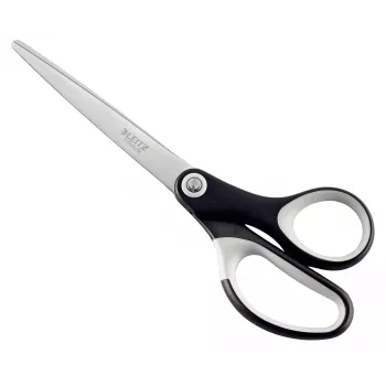 Leitz Titanium laatussakset 180 mm, aikuiset, suora leikkaus, yksittäin, musta, hopea, ruostumaton teräs, toimistosakset