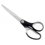 Leitz Titanium laatussakset 180 mm, aikuiset, suora leikkaus, yksittäin, musta, hopea, ruostumaton teräs, toimistosakset