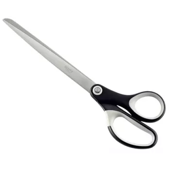 Leitz Titanium laatussakset 260 mm, aikuiset, suora leikkaus, yksittäin, musta, ruostumaton teräs, ruostumaton teräs, toimistosakset