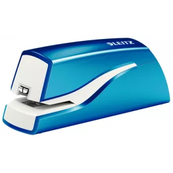 Leitz NeXXt nitoja paristokäyttöinen WOW 5566, 10 arkkia, 1 cm, muovi, sininen, valkoinen, paristo, 50 mm