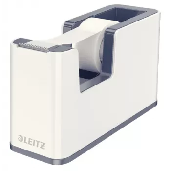 Leitz pöytäteippikone WOW, 1,9 cm, 33 m, polystyreeni, valkoinen, 51 mm, 126 mm
