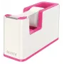 Leitz pöytäteippikone WOW, 1,9 cm, 33 m, polystyreeni, metalli, pinkki, 51 mm, 126 mm