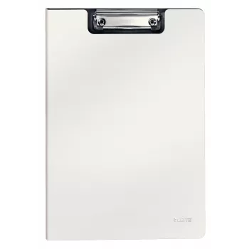 Leitz puristinkansio etukannella Solid, A4, valkoinen, 75 arkkia, polyfoam, 229 mm, 16 mm
