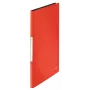 Leitz esityskansio Solid PP 20 taskua, punainen, polypropeeni (PP), 20 taskua, pysty, A4, 231 mm