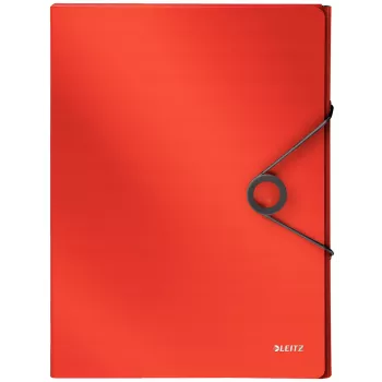 Leitz box-kansio Solid PP 30 mm, läppäkansio, A4, polypropeeni (PP), punainen, 250 arkkia, 80 g/m²