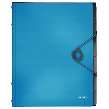 Leitz Trennbuch Solid 6 Tabs, kansio, A4, polypropeeni (PP), sininen, 200 arkkia, 80 g/m²