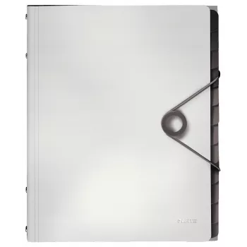 Leitz Trennbuch Solid 12 Tabs, kansio, A4, polypropeeni (PP), valkoinen, 200 arkkia, 80 g/m²