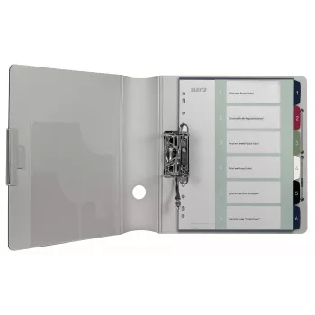 Leitz Index PC Printable 1-6 Style PP A4+, numeerinen rekisteri, polypropeeni (PP), monivärinen, pysty, A4 Maxi, 245 mm