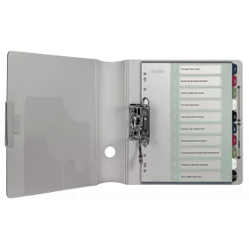Leitz Index PC tulostettava 1-10 Style PP A4+, numeerinen välilehtirekisteri, polypropeeni (PP), monivärinen, pysty, A4 Maxi, 245 mm