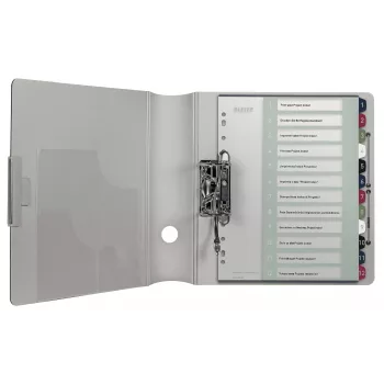 Leitz Index PC Printable 1-12 Style PP A4+, numeerinen rekisteri, polypropeeni (PP), monivärinen, pysty, A4 Maxi, 245 mm