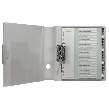 Leitz Index PC Printable 1-20 Style PP A4+, numeerinen välilehtirekisteri, polypropeeni (PP), monivärinen, pysty, A4 Maxi, 245 mm