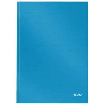 Leitz Notebook Solid Hardcover A4 viivallinen 90 grammaa 80 arkkia, yksivärinen, sininen, A4, 80 arkkia, matta, 80 g/m²
