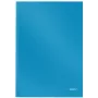 Leitz Notebook Solid Hardcover A4 viivallinen 90 grammaa 80 arkkia, yksivärinen, sininen, A4, 80 arkkia, matta, 80 g/m²