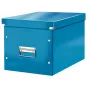 Leitz Box Click & Store WOW Cube suuri säilytyslaatikko, säilytyslaatikko, sininen, suorakaide, kartonki, yksivärinen, sisäkäyttö