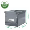 Leitz säilytyslaatikko Click & Store WOW Cube Medium, fuksia, kartonki, 260 mm, 260 mm, 240 mm