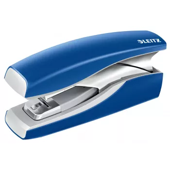 Leitz nitoja Softpress flat clinch 30 arkkia, 30 arkkia, sininen, flat clinch, Leitz Softpress niitit, muovi, 80 g/m²