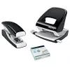 Leitz nitoja Softpress flat clinch 30 arkkia, 30 arkkia, musta, flat clinch, Leitz Softpress niitit, muovi, 80 g/m²