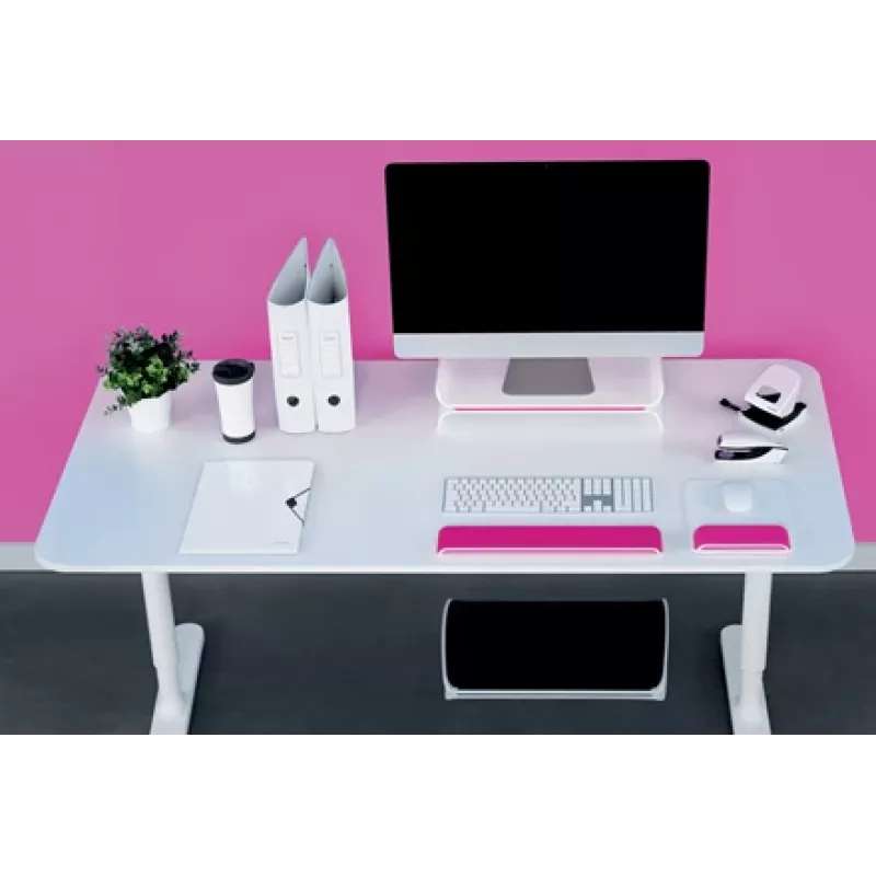 Leitz Ergo WOW rannetuki pinkki