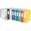 Leitz kansio 180° WOW POB/laminoitu A4/80 mm, A4, kartonki, musta, 600 arkkia, 80 g/m², 8 cm