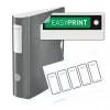 Leitz kansio Active PP WOW A4/80 mm, A4, D-rengas, säilytys, polyfoam, musta, 500 arkkia