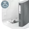 Leitz kansio Active PP WOW A4/65 mm, A4, D-rengas, säilytys, polyfoam, valkoinen, 350 arkkia