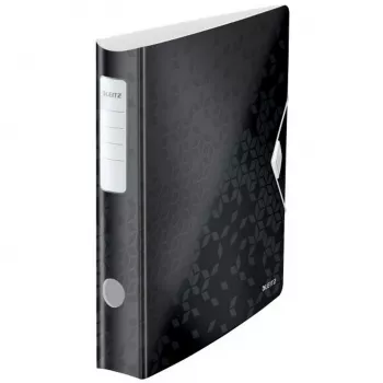 Leitz kansio Active PP WOW A4/65 mm, A4, polyfoam, musta, 350 arkkia, 80 g/m², 6,5 cm