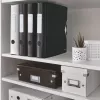 Leitz kansio Active PP WOW A4/65 mm, A4, polyfoam, musta, 350 arkkia, 80 g/m², 6,5 cm